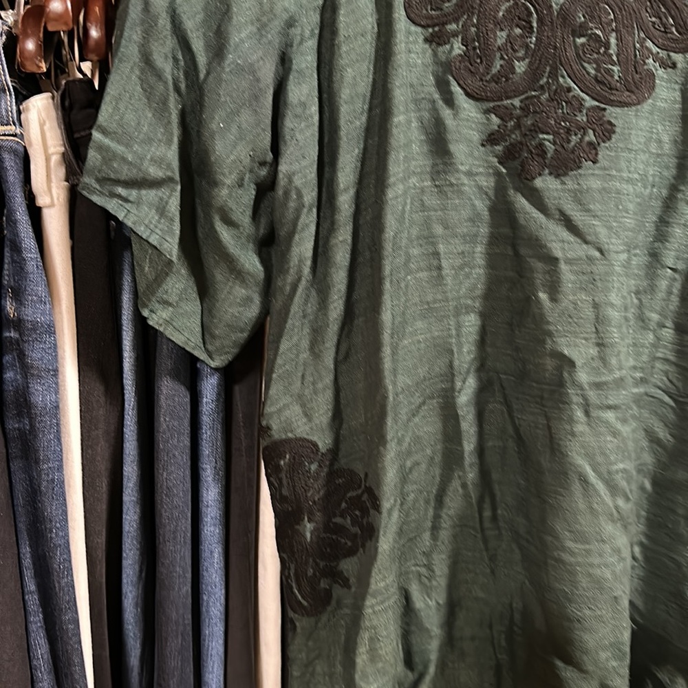 Joie silk shirt sleeve top - Picture 4 of 7